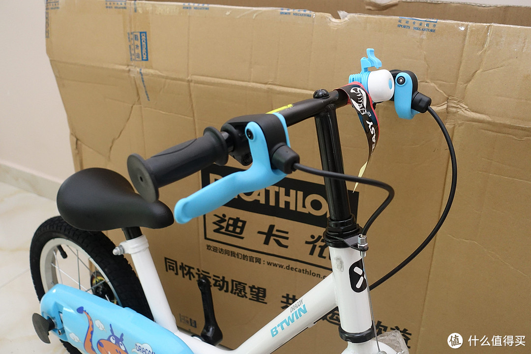 #宝贝计划#DECATHLON 迪卡侬 dragon 14寸小朋友的第二辆自行车