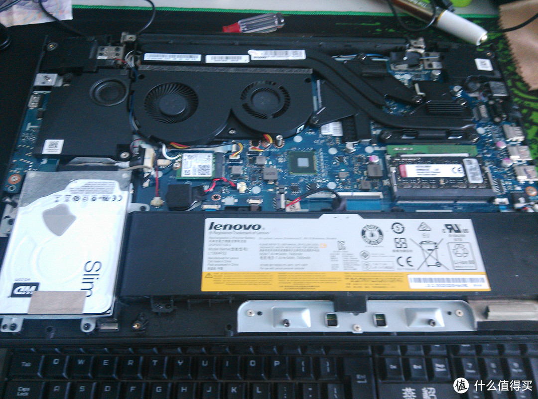 Lenovo 联想 Y50-70 笔记本电脑 换固态硬盘及元谷 PD2500S6G硬盘盒使用感受