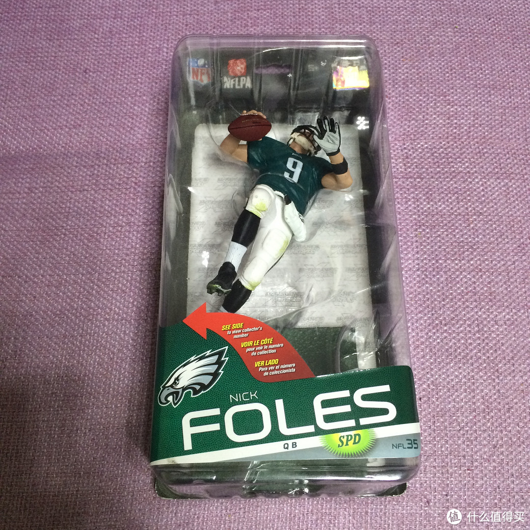 美亚凑单好选择—McFarlane 麦克法兰 NFL系列 Nick Foles 动态人偶开箱