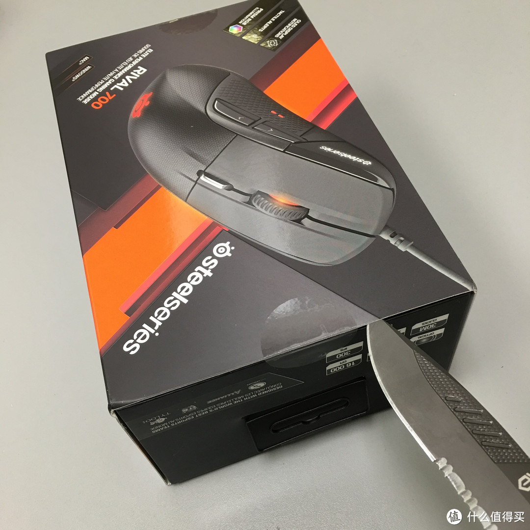 SteelSeries 赛睿 Rival 700 鼠标 开箱