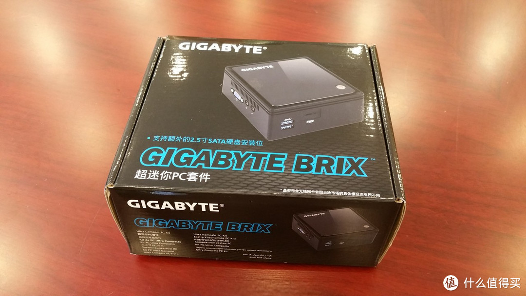 轻度使用足矣——GIGABYTE 技嘉 GB-BACE-3150 Brix 迷你PC