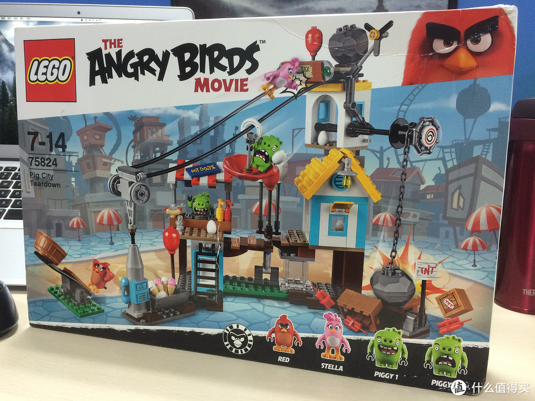 LEGO 乐高 75824 Angry Birds系列 捣毁猪猪城堡 - 众测报告