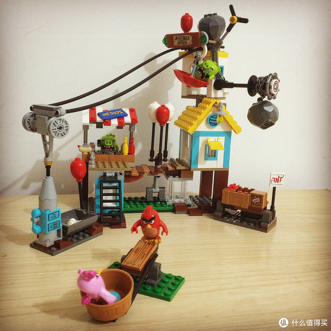 LEGO 乐高 75824 Angry Birds系列 捣毁猪猪城堡 - 众测报告