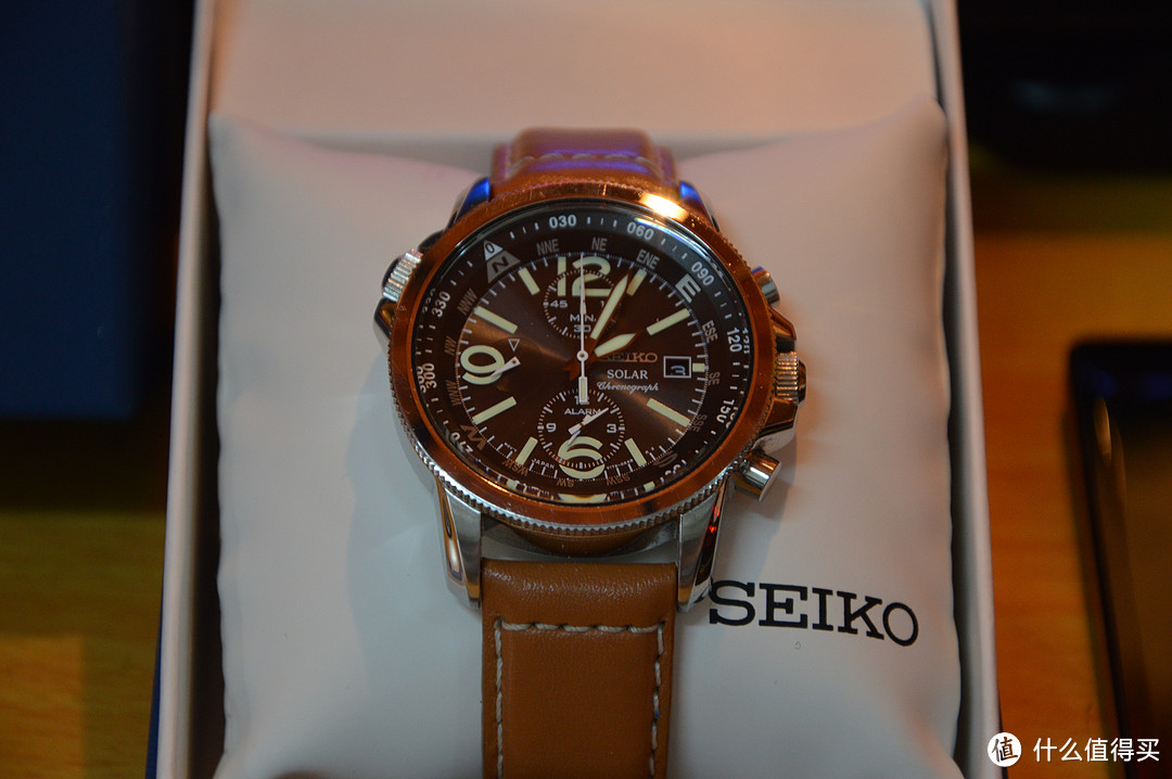 一对基佬的精工—SEIKO 精工 SSC227 男款太阳能腕表开箱