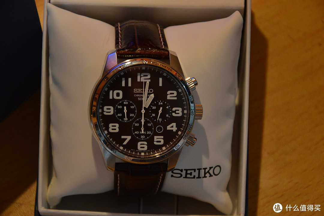 一对基佬的精工—SEIKO 精工 SSC227 男款太阳能腕表开箱