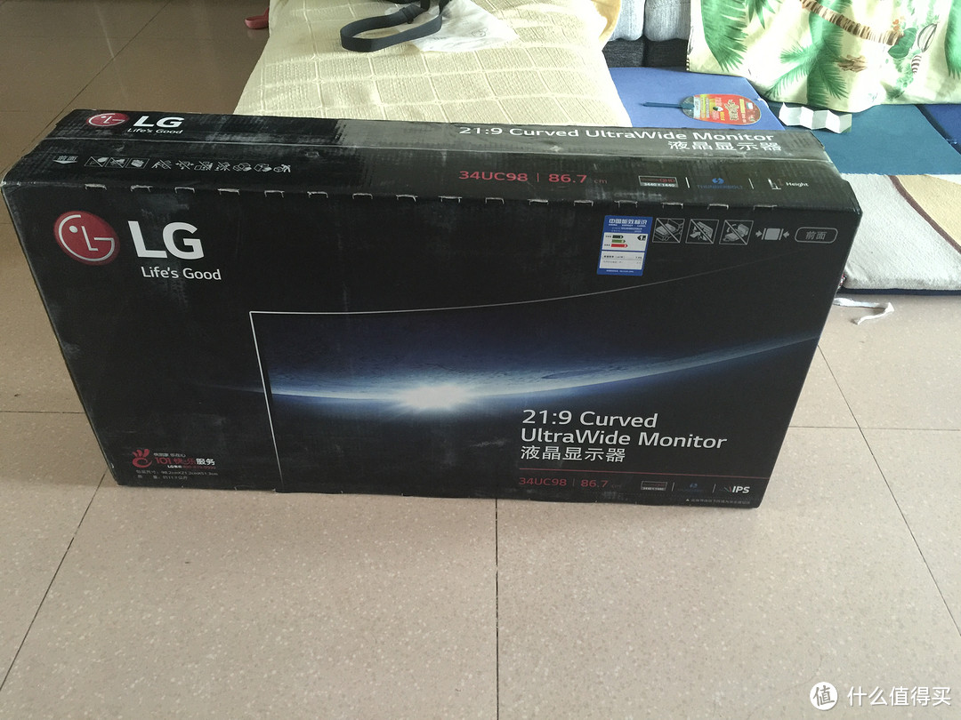 不止是更弯—LG34UC98-W 34英寸LED背光液晶显示器简单开箱评测