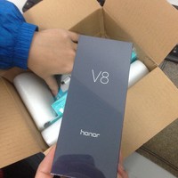 华为 荣耀 V8 手机外观展示(按键|指纹|屏幕|耳机口|充电口)