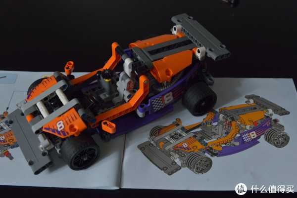 一个大龄少年的乐高之旅 篇二:lego 乐高 机械组 42048 卡丁车开箱 b