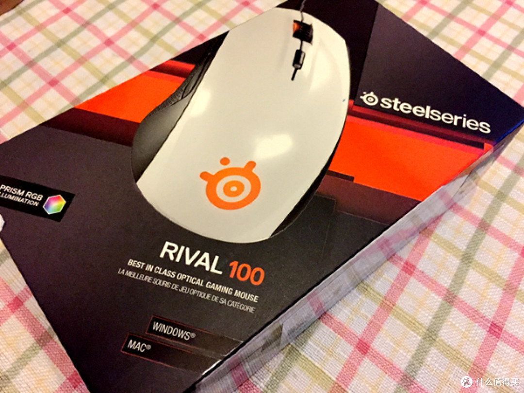 人生第一个游戏鼠标:steelseries 赛睿 RIVAL 100 鼠标 开箱