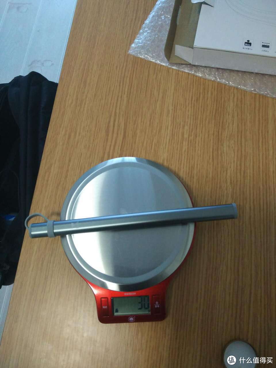 铠斯钛筷装在铝筒里的总重量