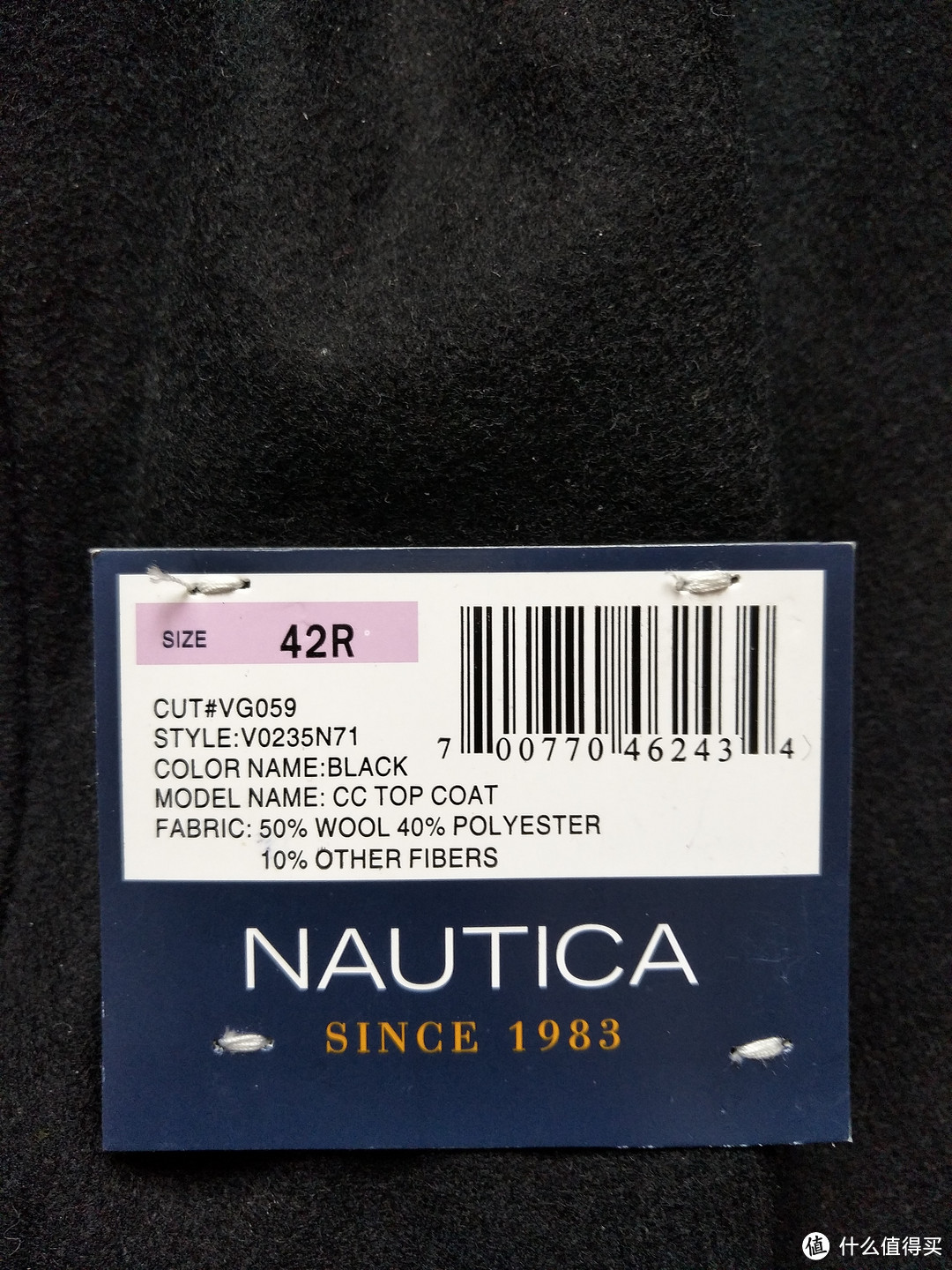 #原创新人#我的第一单海淘 Nautica 诺帝卡 CC Wool Blend 羊毛混纺大衣