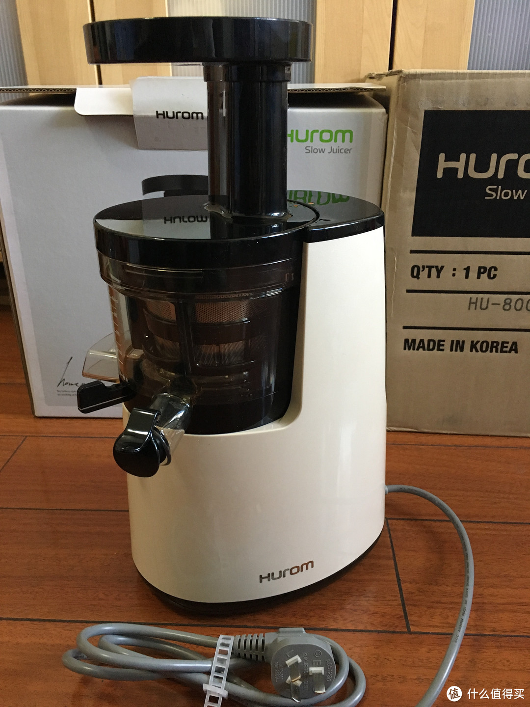 健康美味，果汁工厂——HUROM 惠人 HU-800LT-CM 原汁机 之初体验