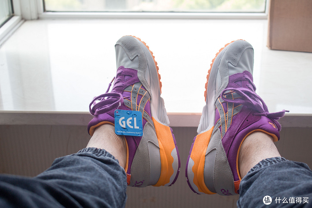 #原创新人# 你们要的亮骚配色来了！ASICS 亚瑟士 GEL-Lyte V 复古跑鞋