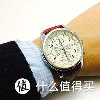 DIAO丝也文艺：SEIKO 精工 Chronograph系列 SNDC31 男款计时腕表 开箱