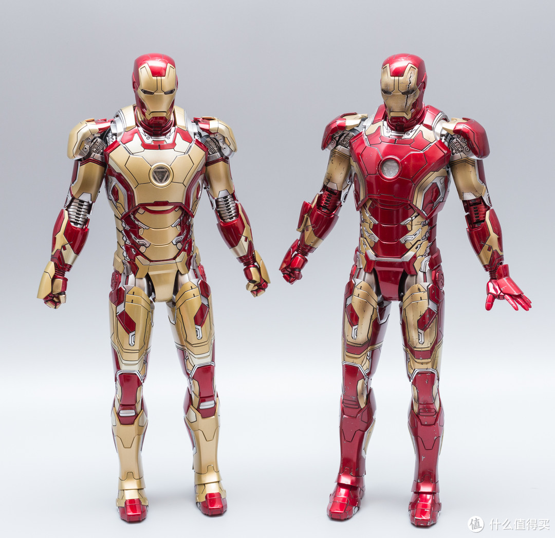 God bless Iron Man！Hottoys 合金版钢铁侠战衣