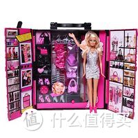 #宝贝计划#忆儿时过家家：Barbie 芭比“闪亮度假屋”+“梦幻衣橱”+芭比书籍