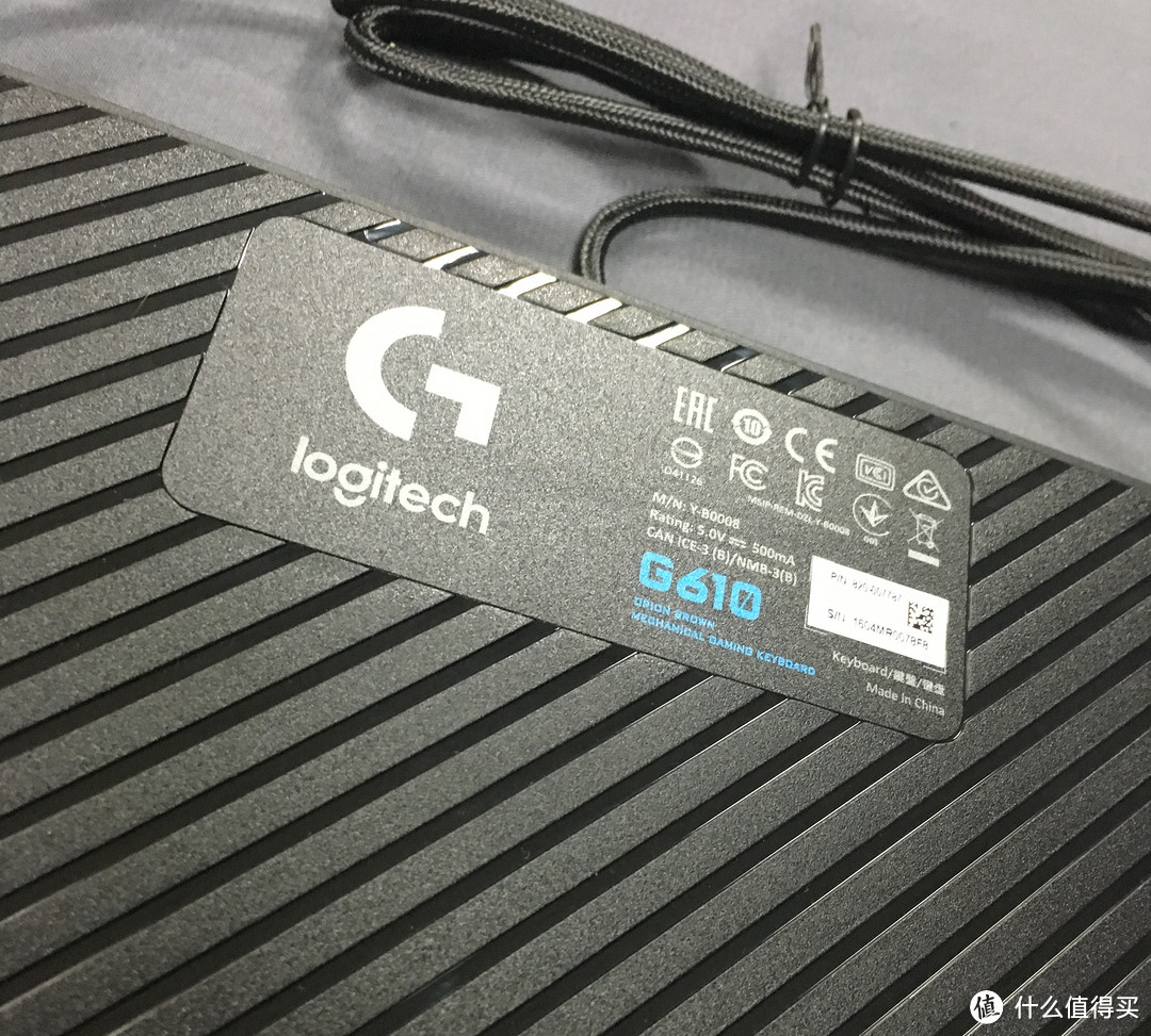 让人欣慰的 Logitech 罗技 G610 Orion Brown 机械键盘