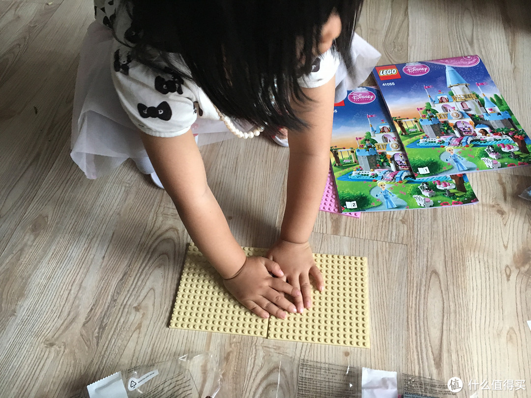 #宝贝计划#LEGO 乐高公主系列：41055 灰姑娘的浪漫城堡