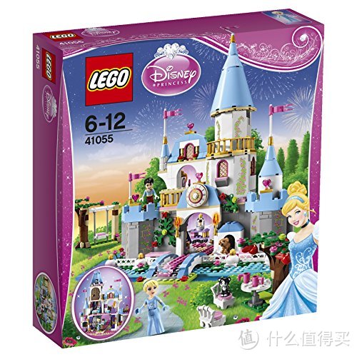 #宝贝计划#LEGO 乐高公主系列：41055 灰姑娘的浪漫城堡