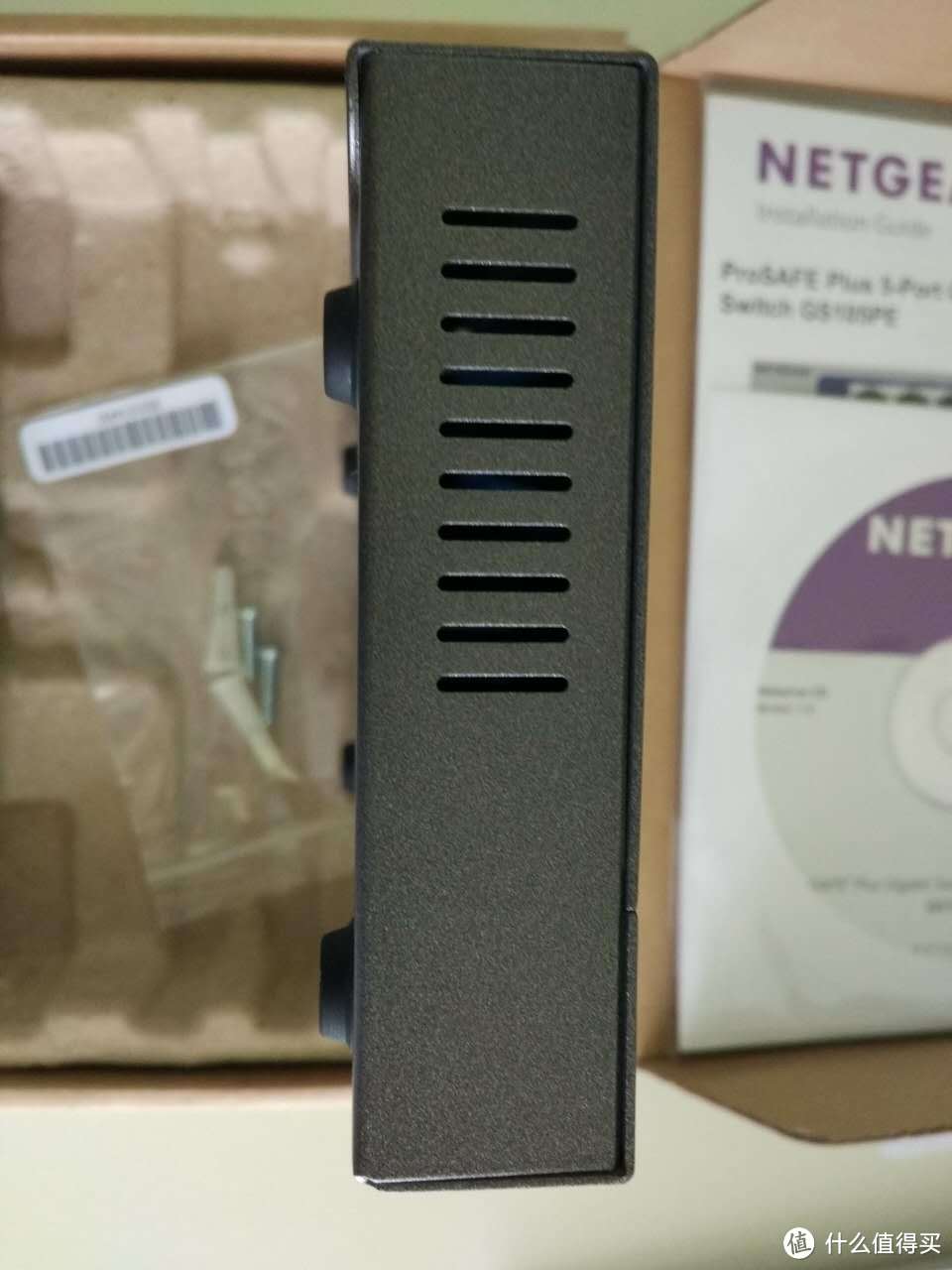 从坑里爬出来分享—NETGEAR 美国网件 GS105PE 千兆POE交换机开箱作业