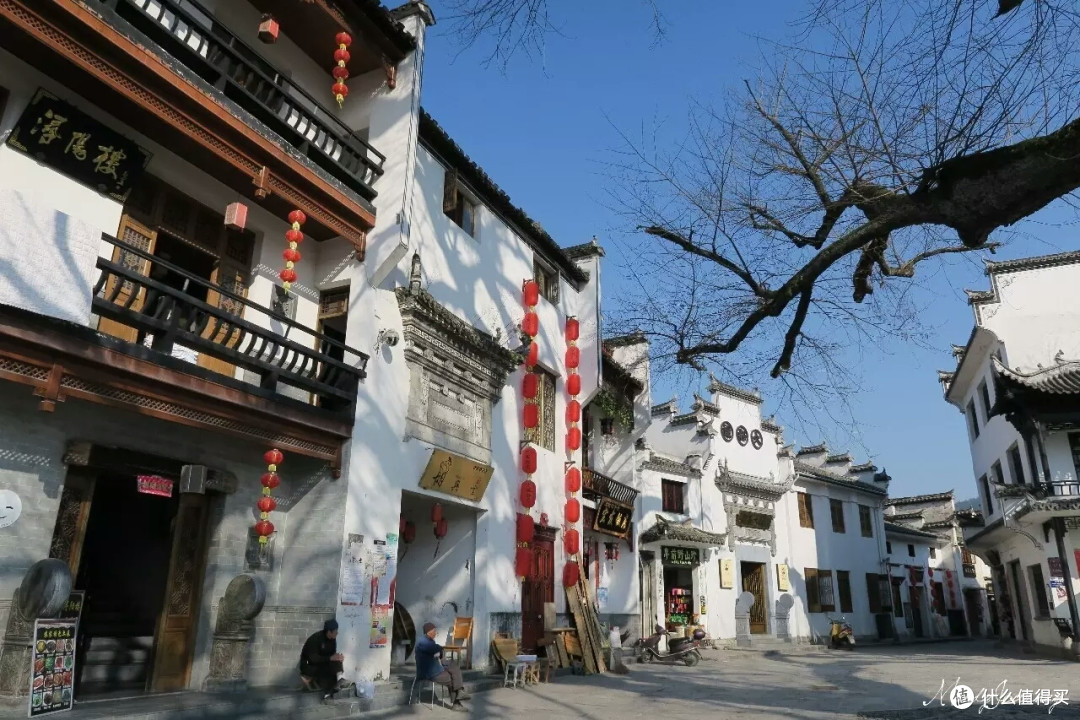 冬日静谧的宏村