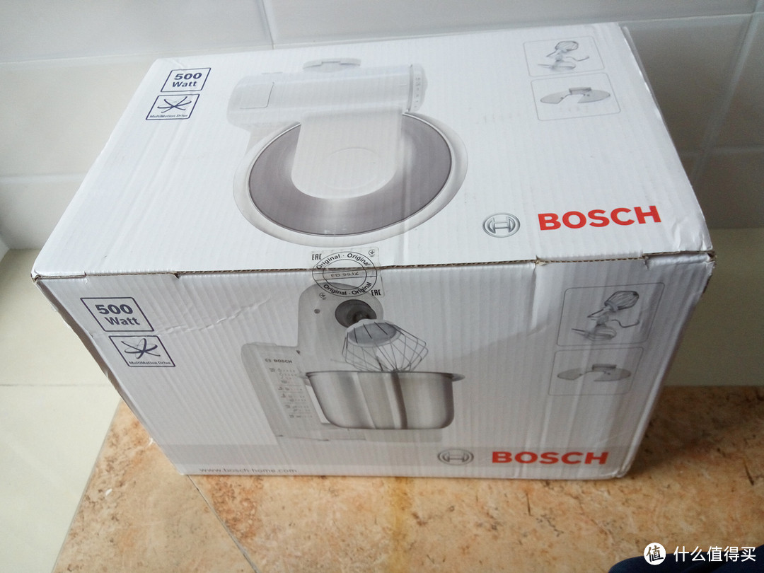 首次海淘computeruniverse 正宗德国油纸包 BOSCH 博世 MUM4407厨师机开箱小测