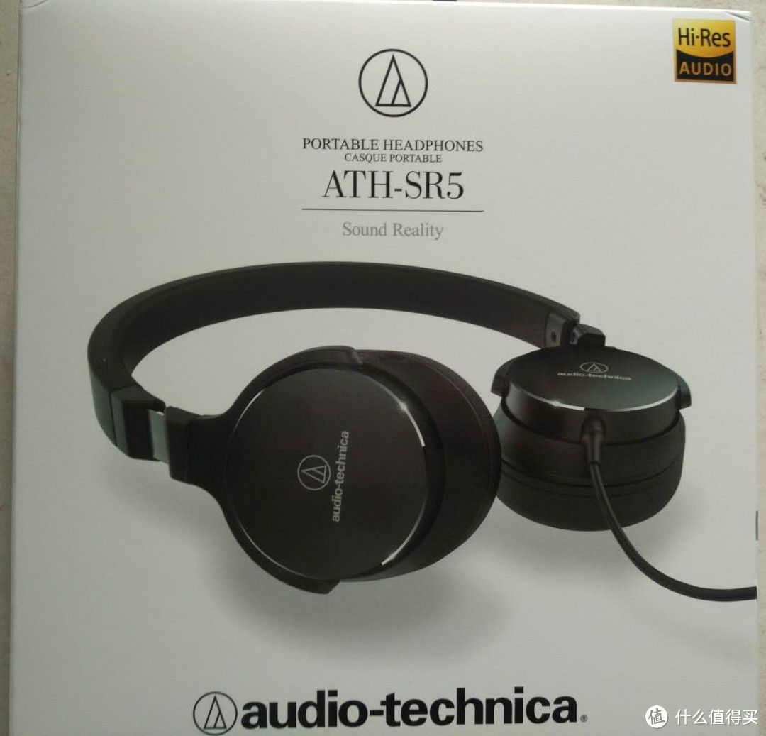 “陌生小姨子”— 铁三角 Audio-technica ATH-SR5 BK开箱和简单测试