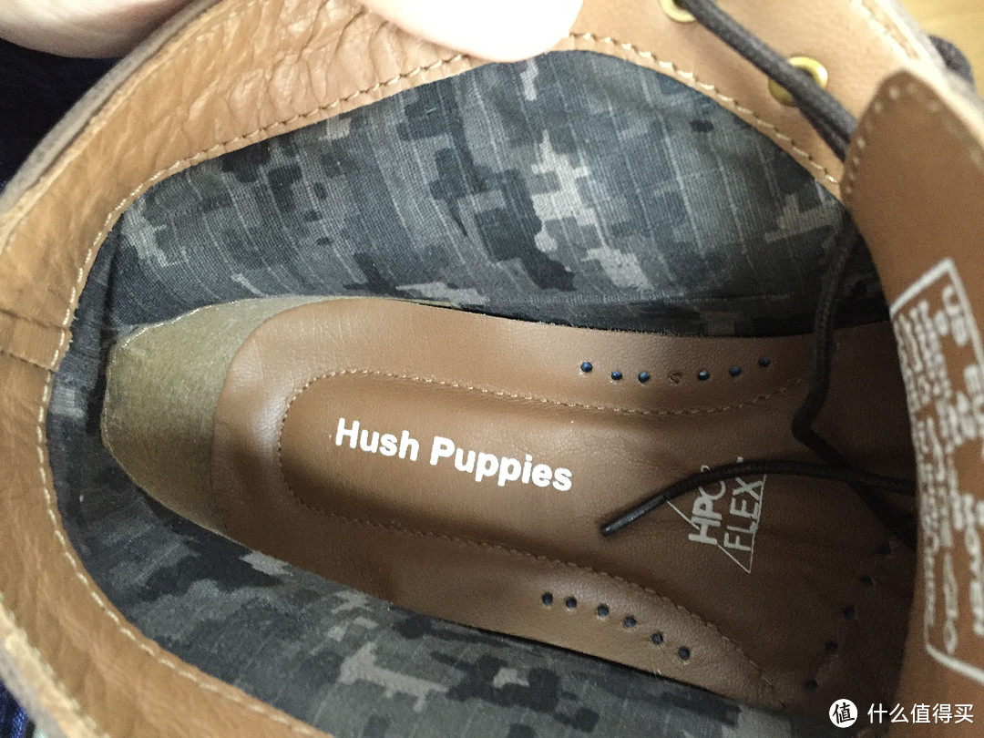 Hush Puppies 暇步士 Benson Rigby 黑与棕 男靴