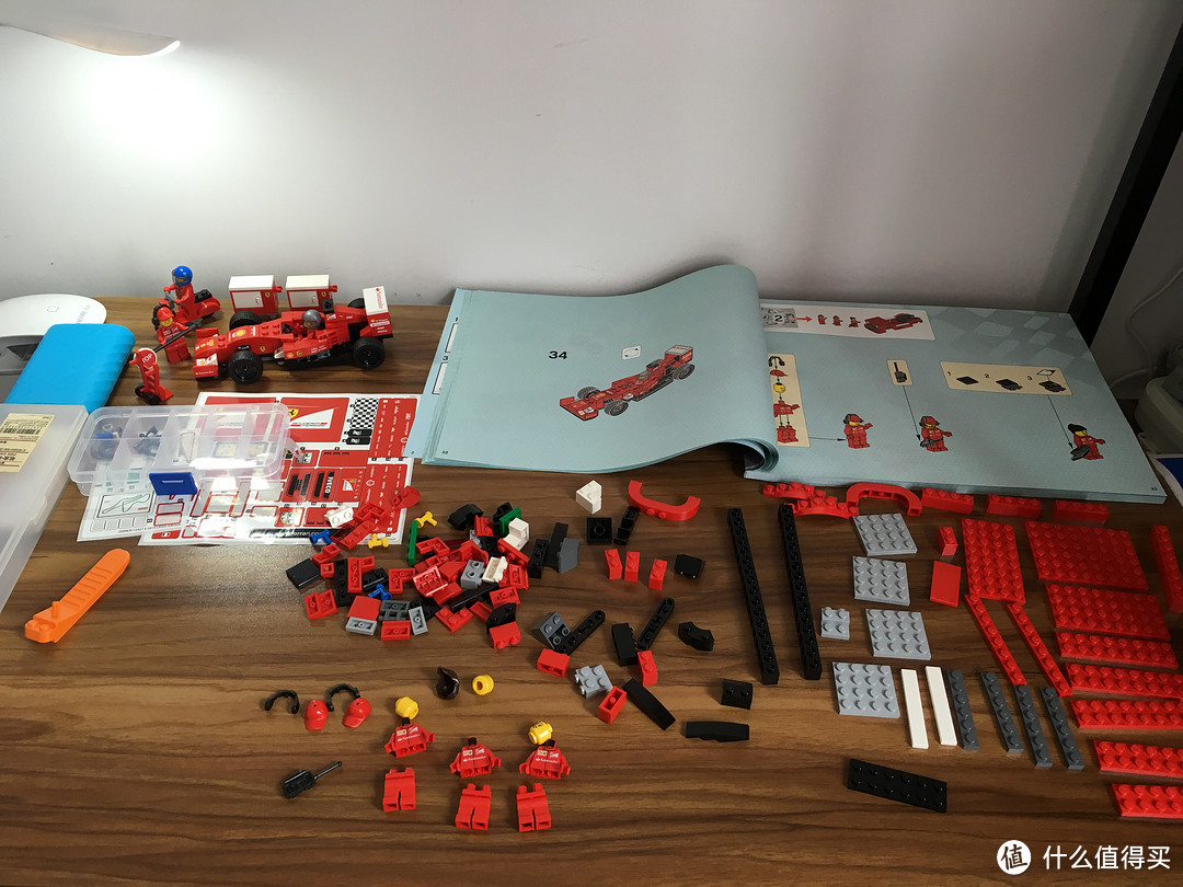 LEGO 法拉利 “依维柯”卡车 开拼