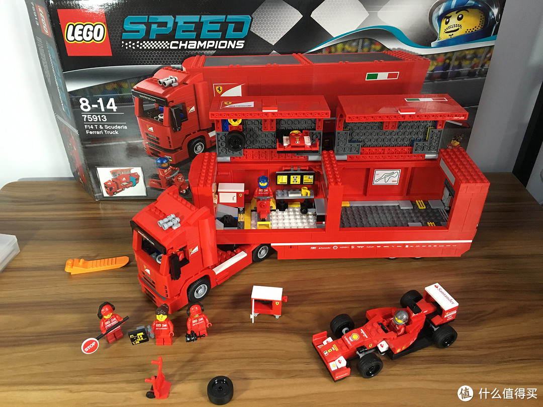 LEGO 法拉利 “依维柯”卡车 开拼