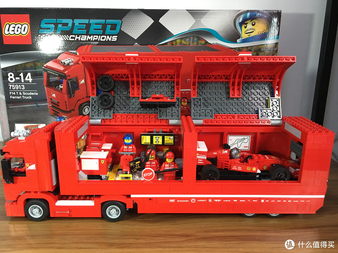 LEGO 法拉利 “依维柯”卡车 开拼