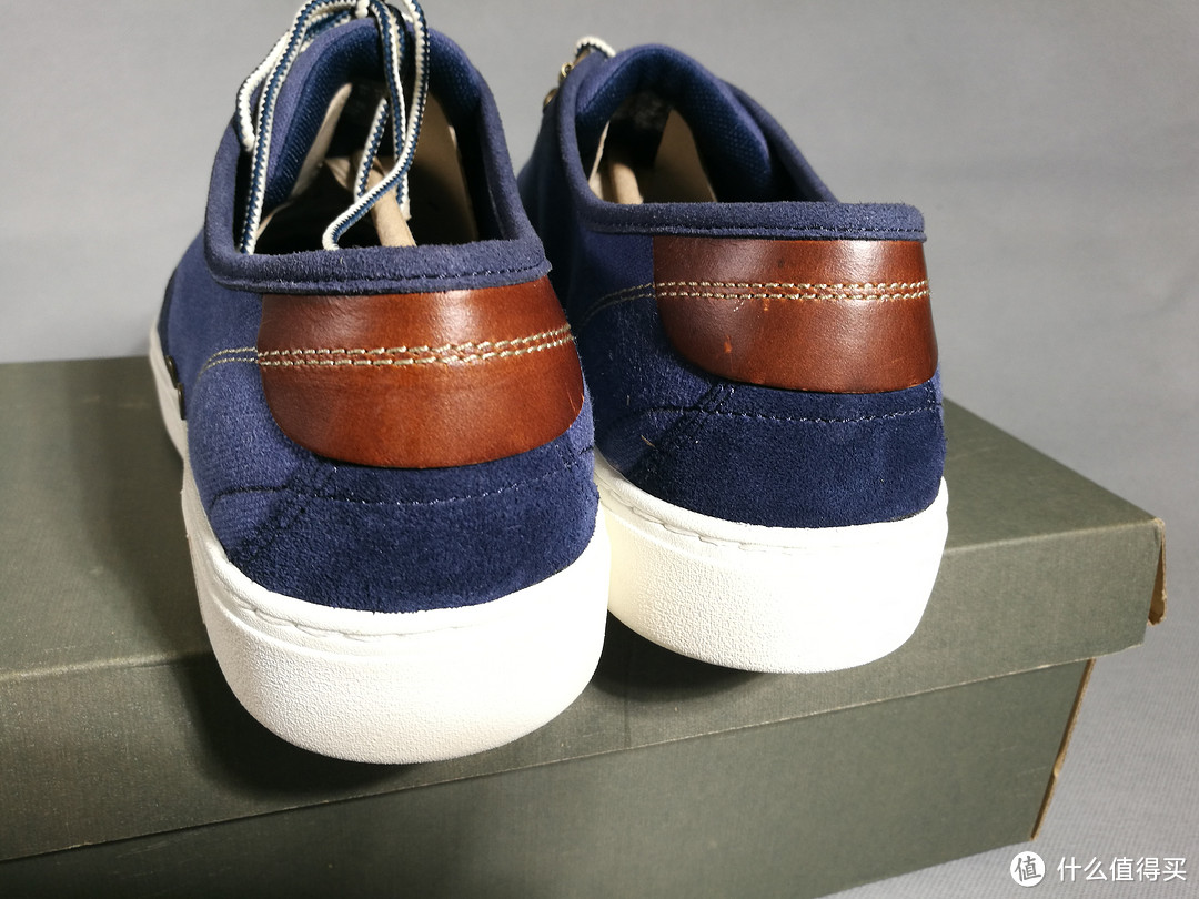 缓震休闲：Timberland 添柏岚 Men's Amherst Oxford Fashion Sneaker 开箱