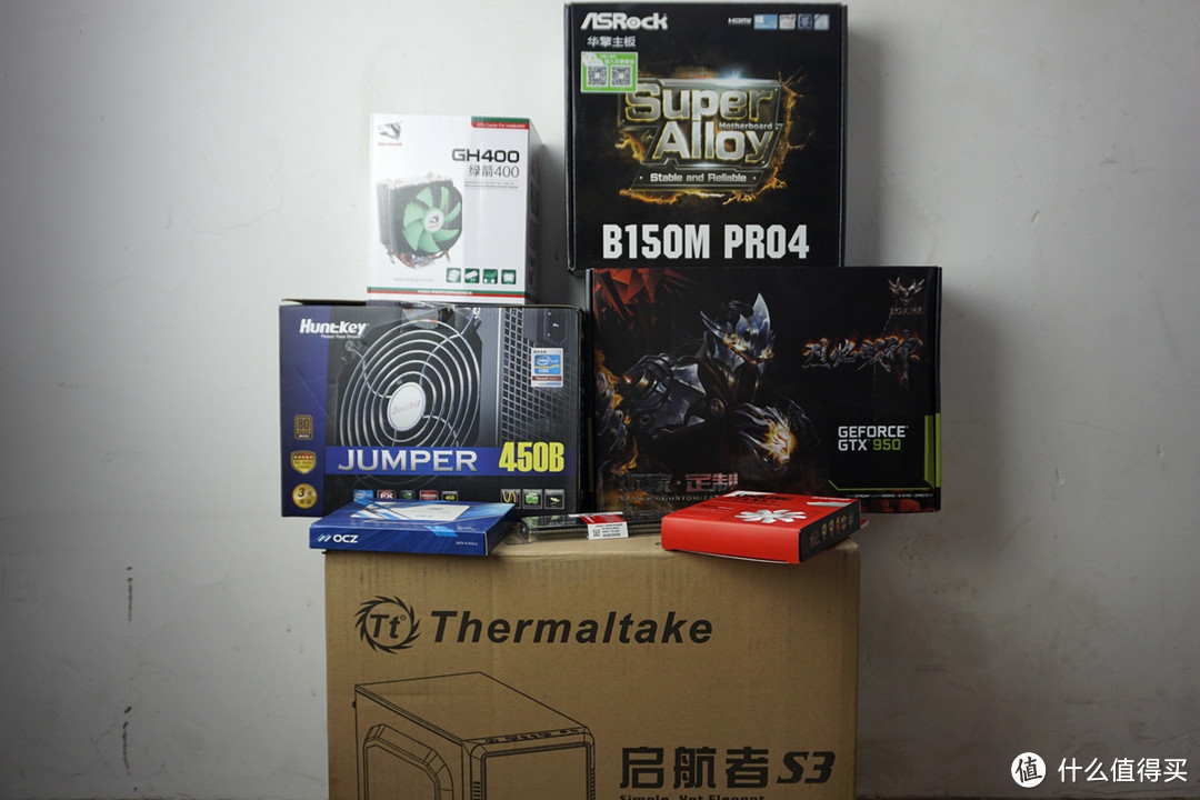 趁着618攒机——Intel 英特尔 i5 6500 处理器+Colorful 七彩虹 GTX950 显卡+OCZ 饥饿鲨 150 硬盘