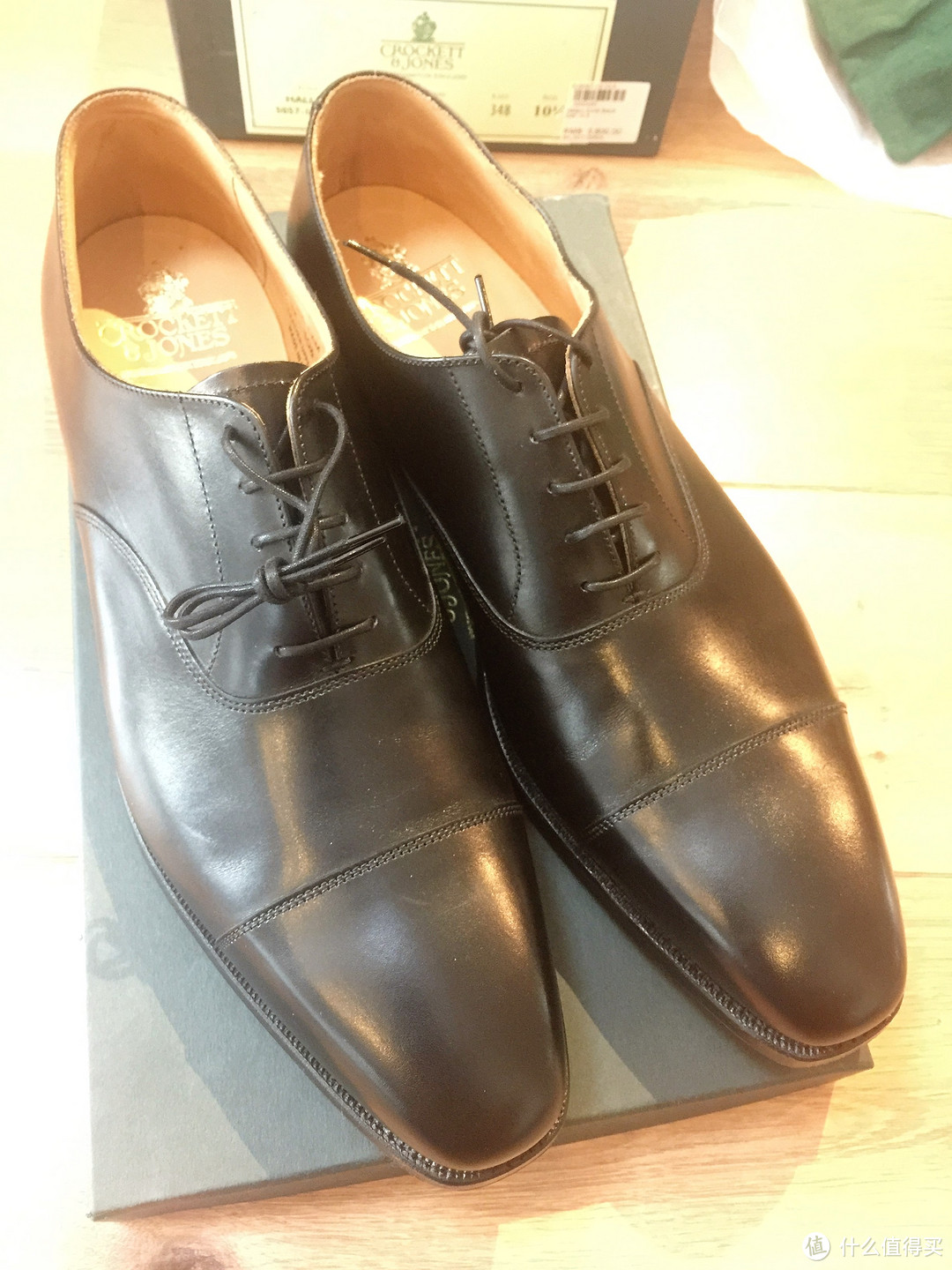 Crockett&Jones  Hallam 三接头牛津鞋 开箱