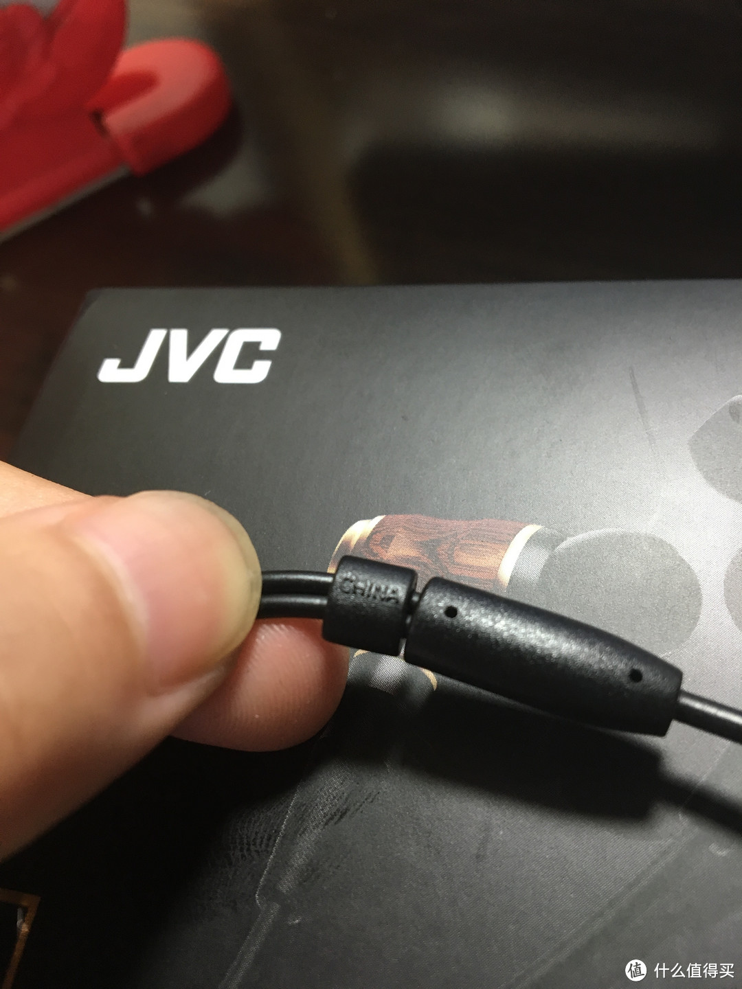 #原创新人# 路上捡到一个包裹  地外科技---JVC 杰伟世 HA-FX850 木质振膜入耳式耳机 开箱