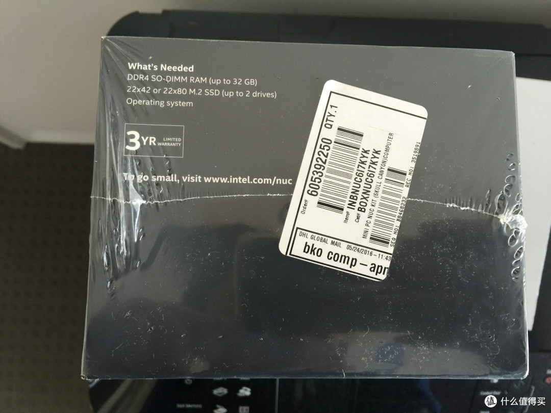 #原创新人##本站首晒# Intel 英特尔 NUC6I7KYK 迷你电脑主机