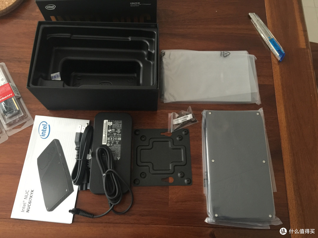 #原创新人##本站首晒# Intel 英特尔 NUC6I7KYK 迷你电脑主机