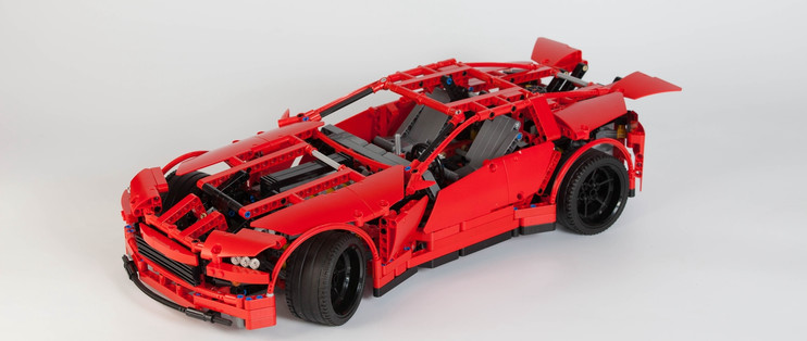 乐高还能这么玩篇二moc绕不过的超级跑车8070
