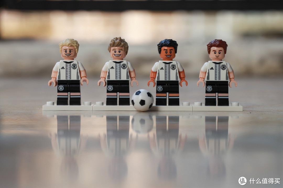 #首晒# 德迷珍藏，冠军归来：LEGO 乐高 71014 德国队抽抽乐
