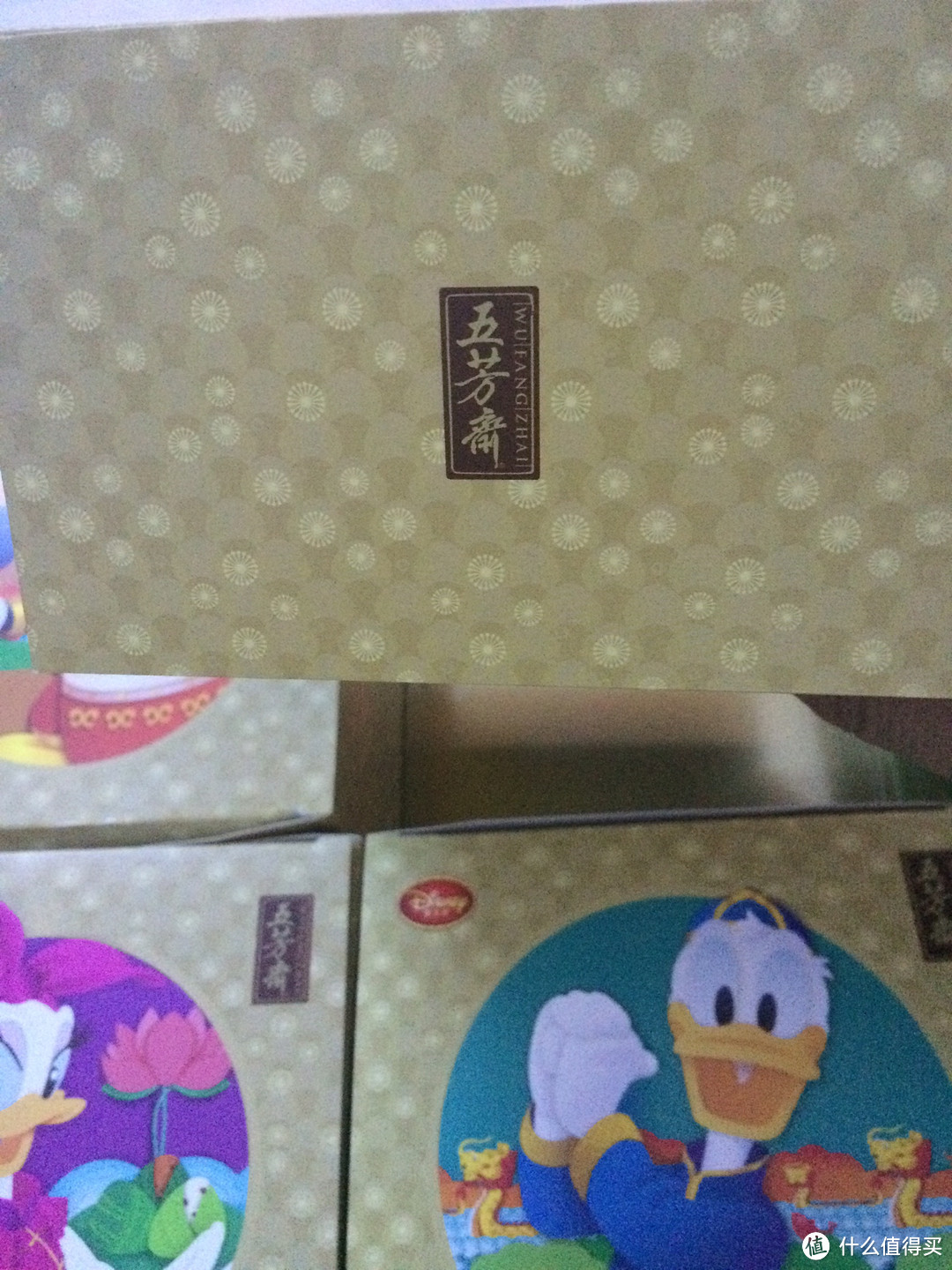 儿子端午节的礼物：五芳斋 迪士尼粽子礼盒 开箱