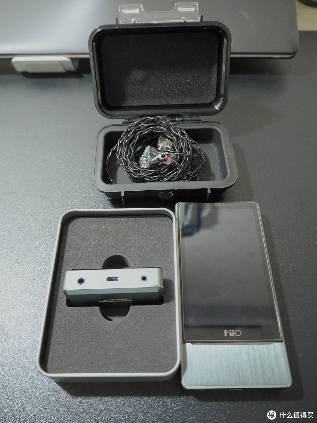 #本站首晒# FIIO 飞傲 AM3 耳放模块开箱试听