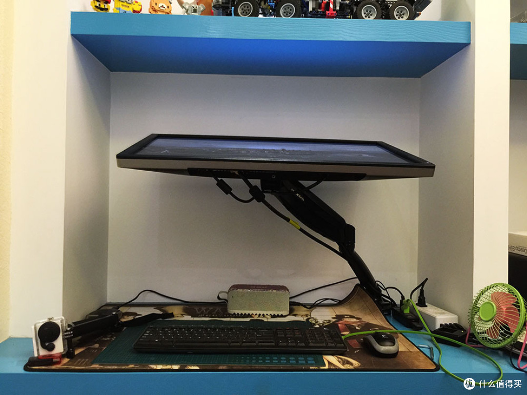 释放桌面——Loctek 乐歌 DLB502-H 桌面显示器支架
