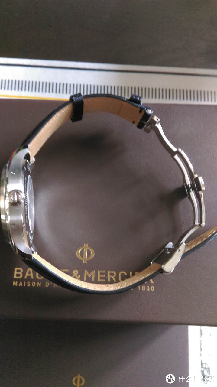 希腊蜜月旅行，多哈机场入手Baume&Mercier 名士 克里顿系列机械男表 MOA10057