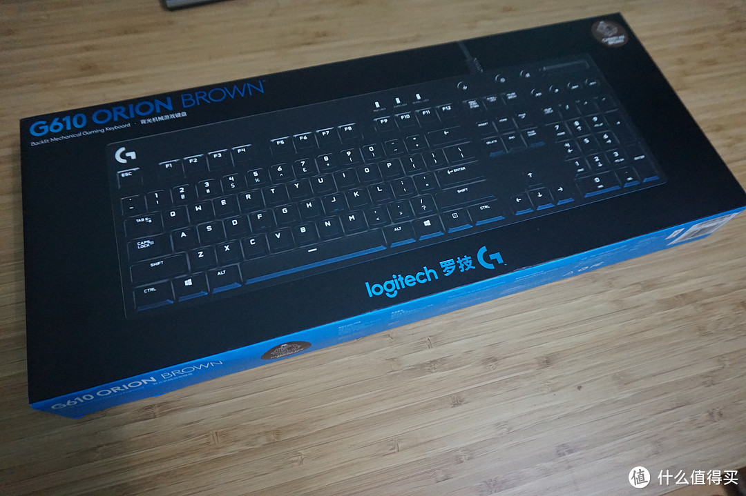 简约设计，精工之作——Logitech 罗技 G610 背光 茶轴 机械键盘