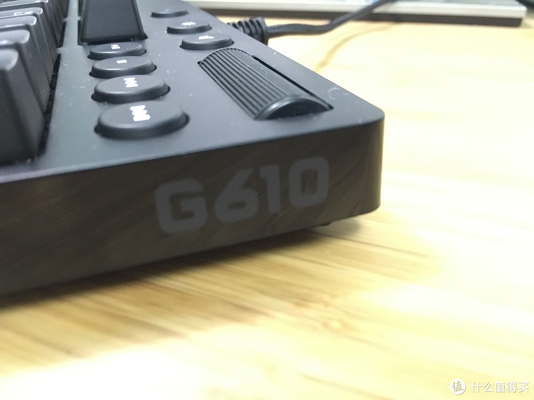 简约设计，精工之作——Logitech 罗技 G610 背光 茶轴 机械键盘