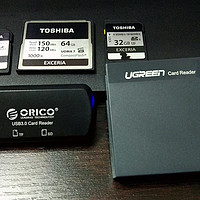 UGREEN 绿联 高速 多合一读卡器卡&TOSHIBA 东芝 1000X CF卡 开箱简测