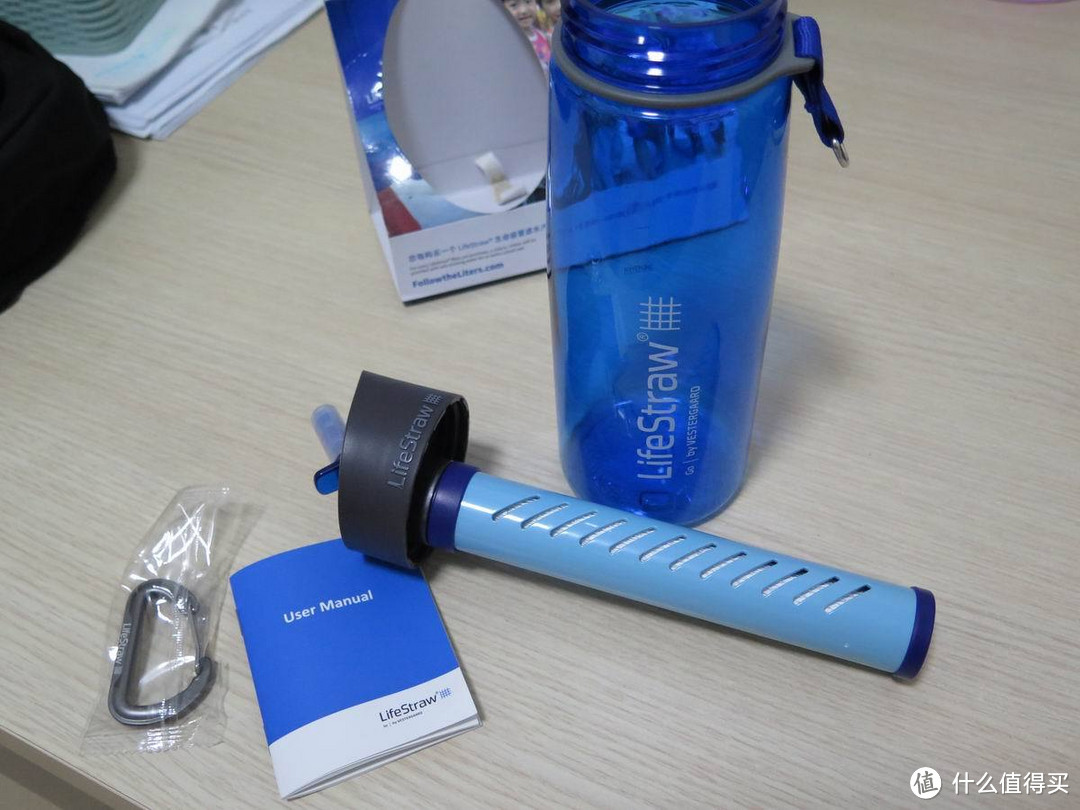 真兄弟，干了这一壶！Lifestraw Go-S16 蓝色 生命水壶小试（众测）