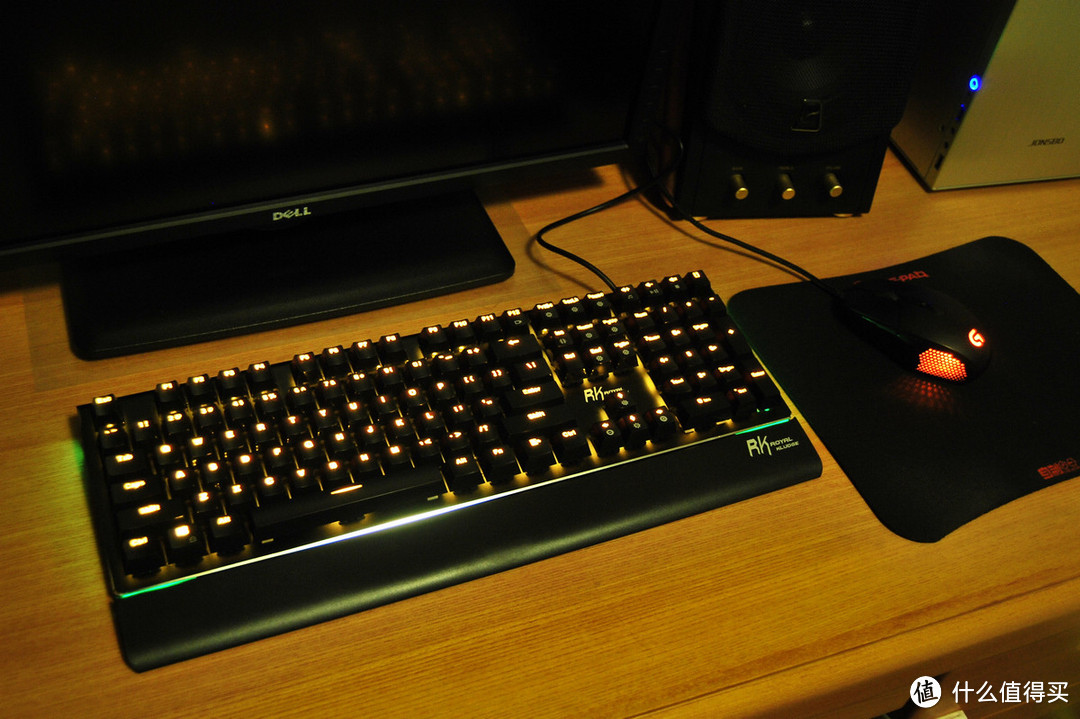当键盘也有土豪金——RK SIDE108（S108）樱桃轴背光机械键盘 评测