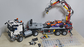 一个大龄少年的乐高之旅 篇三：LEGO 乐高 42043 卡车 伪开箱及B模式搭建过程 