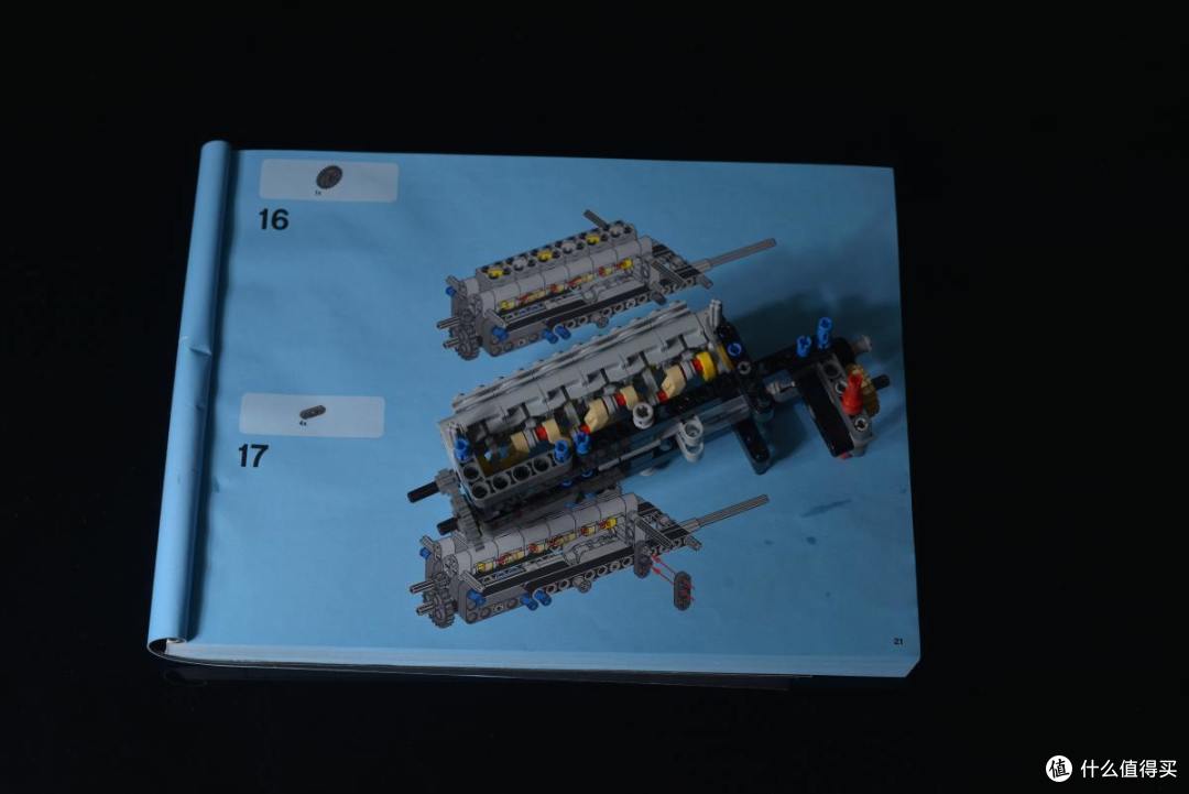 LEGO 乐高 42043 卡车 伪开箱及B模式搭建过程